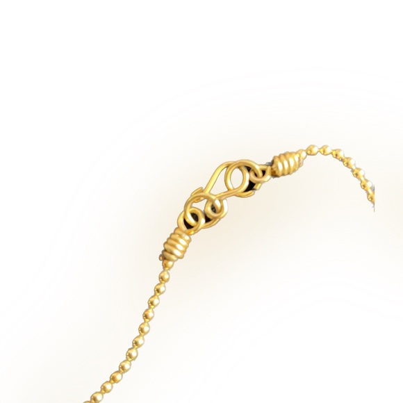 Golden necklace with golden Mickey and Minnie Mouse Castle charm. OS - Picture 6 of 6